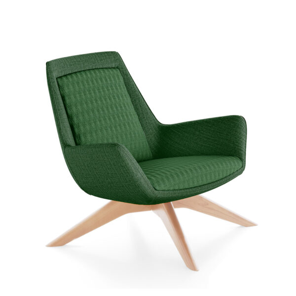 Aquila One Wood Low Back Lounge